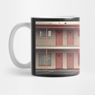 Pink Motel with swimming pool in Kodachrome Mug